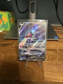 Suicune v Crown Zenith Galarian Gallery Holo Ultra Rare Card GG38 GG70 - Image 1