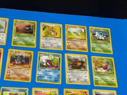Complete Pokemon Jungle Unlimited Uncommon and Common 32 Card Set 33-64 LP- NM - Image 3