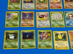 Complete Pokemon Jungle Unlimited Uncommon and Common 32 Card Set 33-64 LP- NM - Image 4