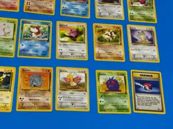 Complete Pokemon Jungle Unlimited Uncommon and Common 32 Card Set 33-64 LP- NM - Image 5