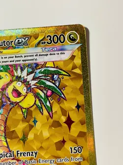 Pokemon TCG Alolan Exeggutor EX 248/191 Gold Hyper Rare Holo Surging Sparks Card - Image 5