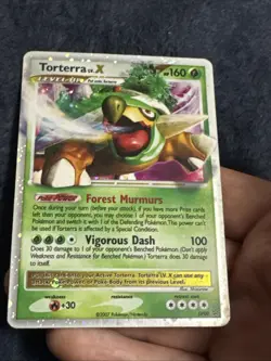 Torterra Lv. X Rare Pokemon Card 2007 - Black Star Promo Card DP09 - Image 5