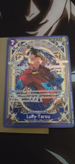 Luffy-Tarou ST18-005 SR SP One Piece Card Game M/NM - Image 1