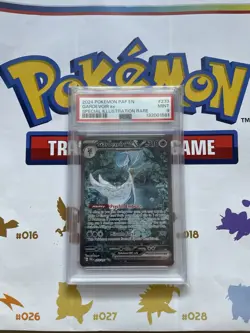 PSA MINT 9 Gardevoir ex 233/091 SV: Paldean Fates Holo SIR Pokemon Card 2024 - Image 1