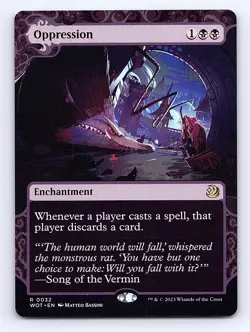 Oppression R Wilds of Eldraine: Enchanting Tales 32 NM - Image 1