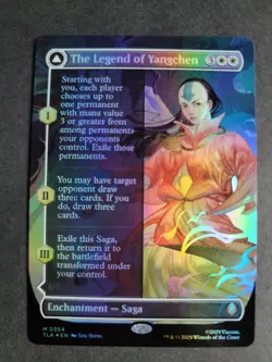 The Legend of Yangchen (Borderless Foil) Mythic MTG Avatar - Image 1