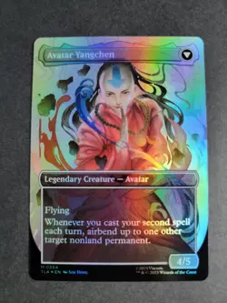 The Legend of Yangchen (Borderless Foil) Mythic MTG Avatar - Image 2