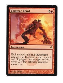 MTG - NM - Bludgeon Brawl - New Phyrexia 80 - Image 1