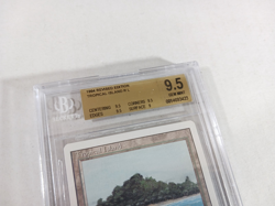 Tropical Island Revised BGS 9.5 Gem Mint Dual Land Magic The Gathering MTG - Image 2