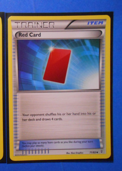 Red Card 71/83 Pokemon card XY Generations uncommon NM - Image 1