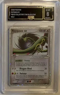 Pokemon TCG Rayquaza EX Nintendo Black Star Promos 39 Holo 1st Edition - Image 1