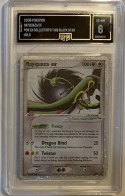 Pokemon TCG Rayquaza EX Nintendo Black Star Promos 39 Holo 1st Edition - Image 2