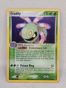Cradily 7/108 - Rare Holo - Ex Power Keepers 2007 Pokemon - Image 1