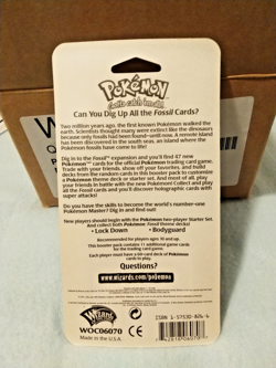 1999 Pokemon Fossil Blister Pack - Factory Sealed (Unopened) WOTC Aerodactyl - Image 3