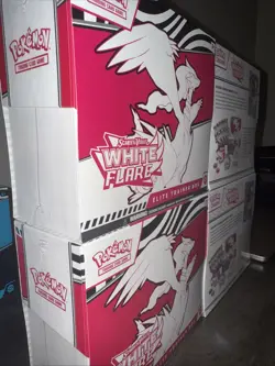 Pokemon Scarlet and Violet White Flare Elite Trainer Box ETB Sealed - Image 3