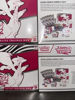 Pokemon Scarlet and Violet White Flare Elite Trainer Box ETB Sealed - Image 4