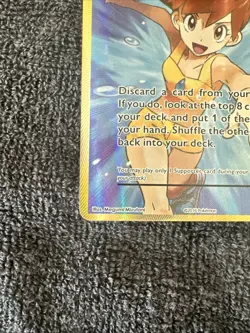 MISTYS DETERMINATION FULL ART 108/108 XY Evolutions Holo Rare Pokemon TCG MINT - Image 2