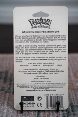Pokemon 1999 WOTC Base Set Unlimited Booster Blister Pack Charizard Vintage - Image 2