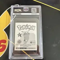 Merlin 1999 Pokemon Blastoise #231 Pokemon Sticker Psa 10 GEM MINT - Image 2