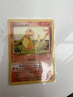 Pokemon TCG | Base Set | Charmander | 46/102 | MP - Image 1