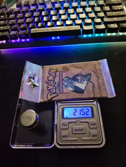 VERY HEAVY! 21.5g Wizards of The Coast Pokemon Fossil Booster Pack 742818061599 - Image 1
