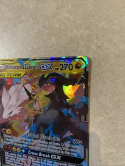 Pokemon TCG Reshiram & Zekrom GX 157/236 Cosmic Eclipse Ultra Rare S&M - Image 5