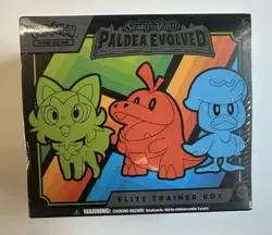 Brand New Paldea Evolved Pokemon TCG Elite Trainer Box ETB Factory Sealed - Image 1