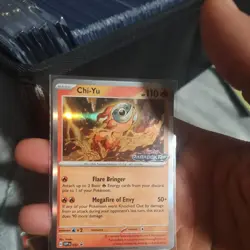 Chi-Yu SVP 057 Pre Release Black Star Promo Paradox Rift Pokemon TCG NM - Image 1