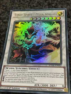 Yu-Gi-Oh! TCG Tenyi Spirit - Mula Adhara SUDA-EN042 Ultra Rare 1st Edition NM/M - Image 2