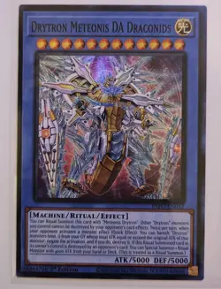 Drytron Meteonis DA Draconids INFO-EN032 Super Rare First Edition Mint. YuGiOh! - Image 1