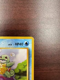 Squirtle No.007 Base Set Japanese Pokemon Card Old Back WOTC NM 1996 - Image 4