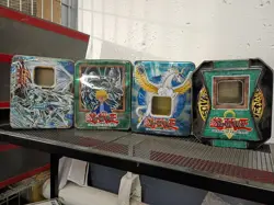 2006 Yu-Gi-Oh! Tin Bundle - 4 Vintage Card Tins - EMPTY TINS ONLY - Image 2