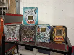 2006 Yu-Gi-Oh! Tin Bundle - 4 Vintage Card Tins - EMPTY TINS ONLY - Image 3