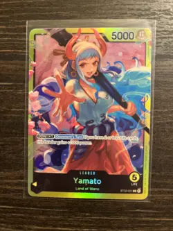 Yamato Leader ST09-001 One Piece TCG Yamato Deck English Foil Card - Image 1