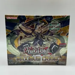 Yugioh Maximum Crisis 1st Edition 24-Count Booster Box TCG CCG Cards - Image 1