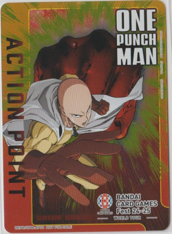 Union Arena Card Game One Punch Man Bandai Card Fest promo UEPR/OPM-AP01 Eng NM - Image 1