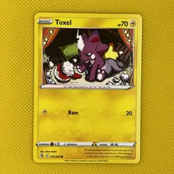 Toxel 105/264 Basic Fusion Strike 2021 Pokemon Card NM - Image 1