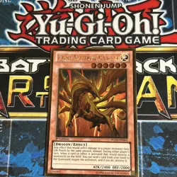 Yu-Gi-Oh Prime Material Dragon Gold Ultra Rare 1st Edition TCG Card PGLD-EN065 - Image 1