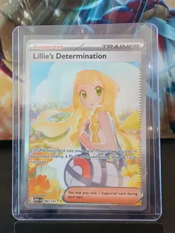 Lillie's Determination 184/132 Me01: Mega Evolution Pokemon Card - Image 2