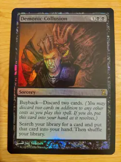 Demonic Collusion - 103/301 (Time Spiral) - Near Mint NM - Foil - Image 1