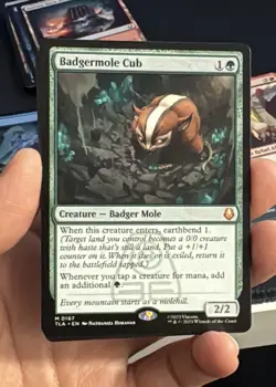 Badgermole Cub Regular NM Avatar: The Last Airbender #167 MTG Shipping Same Day - Image 1