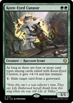 Bloomburrow - Keen-Eyed Curator - Brand New - Image 1
