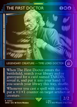 MTG Magic the Gathering The First Doctor (552/1208) Doctor Who LP FOIL - Image 1
