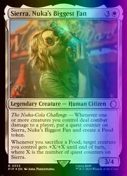MTG Sierra, Nuka's Biggest Fan (553/1189) Fallout LP FOIL- SURGE - Image 1