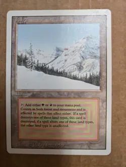 MTG Magic The Gathering MP Revised TAIGA - Image 1