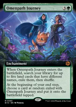 MTG Magic the Gathering Omenpath Journey (83/102) The Big Score LP - Image 1