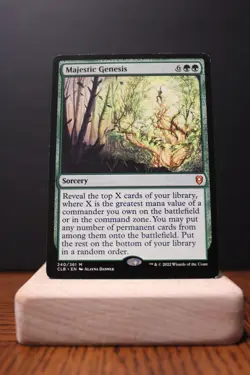 Majestic Genesis Mythic NM Commander Legends: Balders Gate MTG Magic | ManaFam | - Image 1