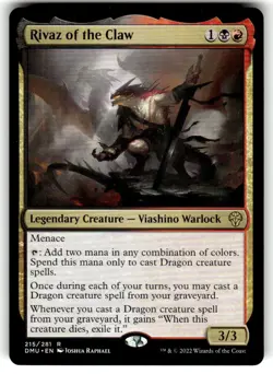 Rivaz of the Claw Dominaria United Regular MTG - Image 1