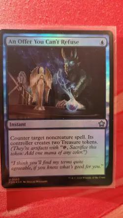 An Offer You Can't Refuse (FOIL)- Foundations - (MTG) Cardboard Friends - Image 1