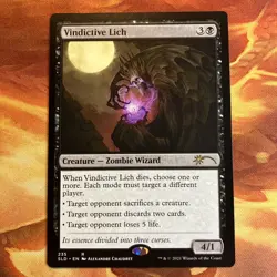 MTG Vindictive Lich Secret Lair Drop Near-Mint Rare!! - Image 1